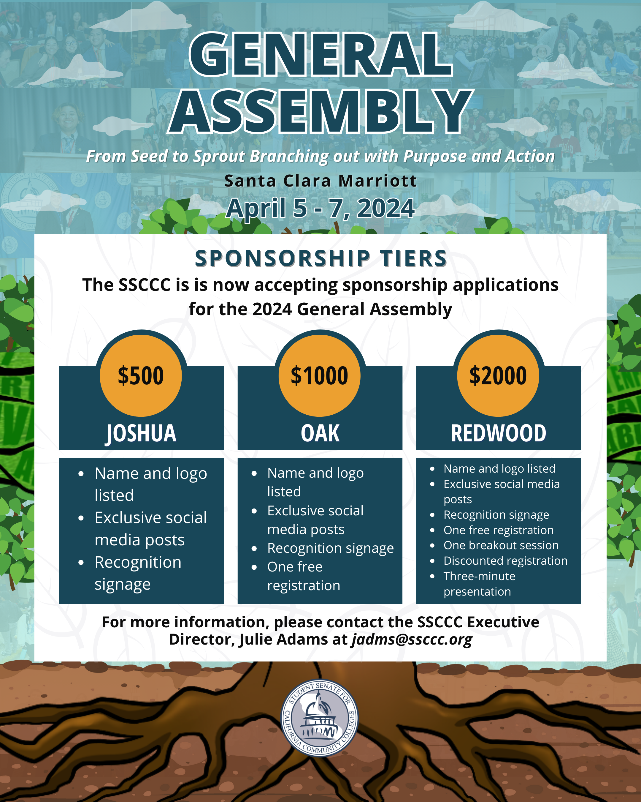 general assembly sponsorship tiers